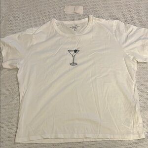 Abercrombie & Fitch White Short Sleeve Tee